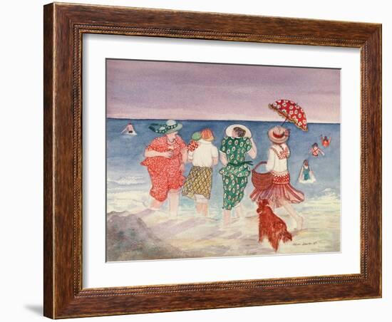 Dancing on the Water III-Gillian Lawson-Framed Giclee Print