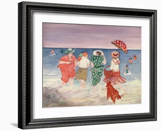 Dancing on the Water III-Gillian Lawson-Framed Giclee Print