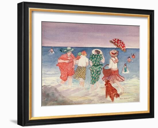 Dancing on the Water III-Gillian Lawson-Framed Giclee Print