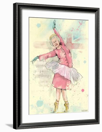 Dancing Queen Poster-Balas Solti-Framed Art Print