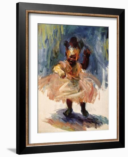 Dancing Queen-Edosa Oguigo-Framed Giclee Print