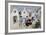 Dancing Sailors, Brittany, France-Christopher Wood-Framed Premium Giclee Print