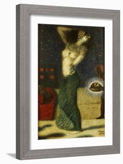 Dancing Salome-Franz von Stuck-Framed Giclee Print