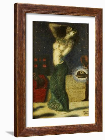 Dancing Salome-Franz von Stuck-Framed Giclee Print