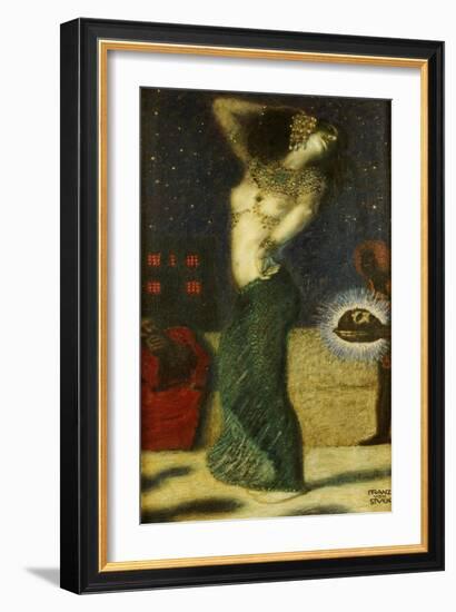 Dancing Salome-Franz von Stuck-Framed Giclee Print