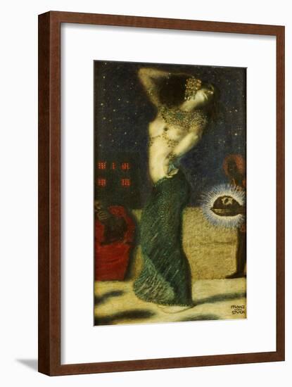 Dancing Salome-Franz von Stuck-Framed Giclee Print