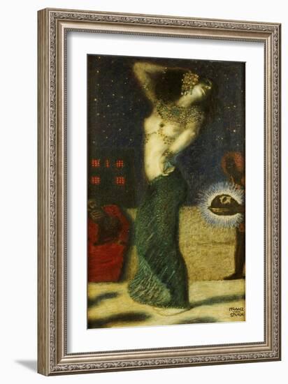 Dancing Salome-Franz von Stuck-Framed Giclee Print