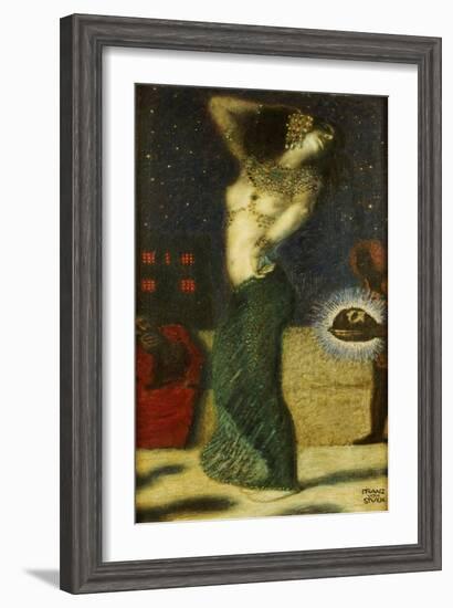 Dancing Salome-Franz von Stuck-Framed Giclee Print