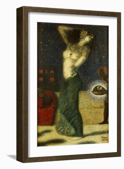 Dancing Salome-Franz von Stuck-Framed Giclee Print