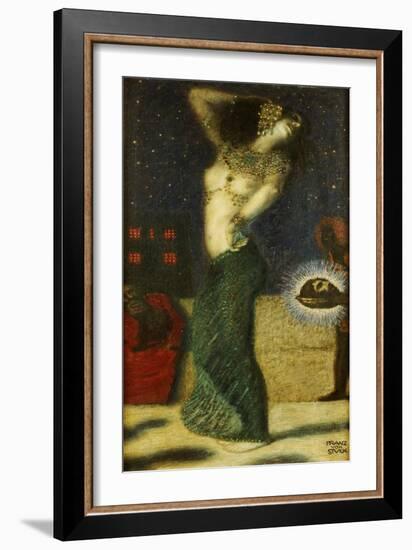 Dancing Salome-Franz von Stuck-Framed Giclee Print