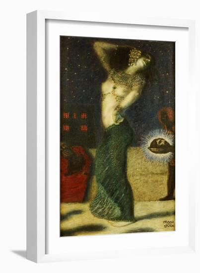 Dancing Salome-Franz von Stuck-Framed Giclee Print