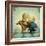 Dancing Santa and Mrs.-Dan Craig-Framed Giclee Print