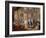 Dancing scene in palace, c.1730-Johann Georg Platzer-Framed Giclee Print