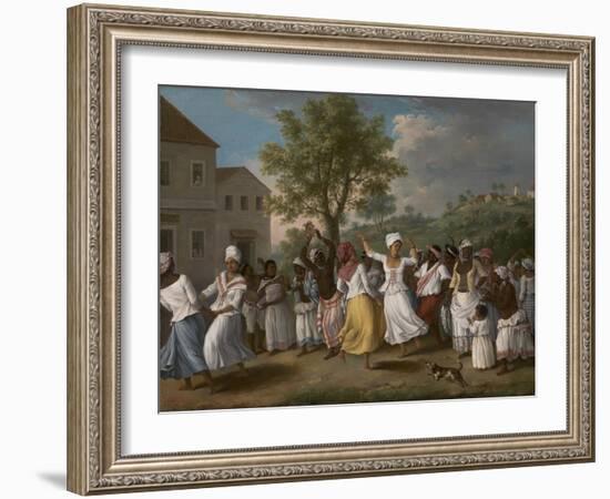 Dancing Scene in the West Indies-Agostino Brunias-Framed Giclee Print