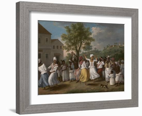 Dancing Scene in the West Indies-Agostino Brunias-Framed Giclee Print