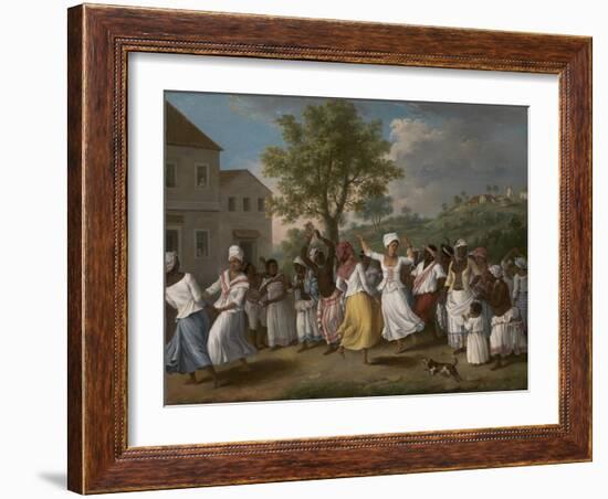 Dancing Scene in the West Indies-Agostino Brunias-Framed Giclee Print