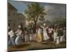 Dancing Scene in the West Indies-Agostino Brunias-Mounted Giclee Print