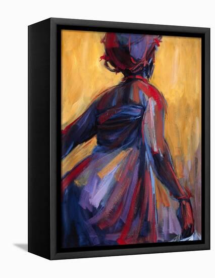 Dancing Series 3-Edosa Oguigo-Framed Premier Image Canvas