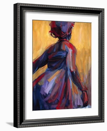 Dancing Series 3-Edosa Oguigo-Framed Giclee Print