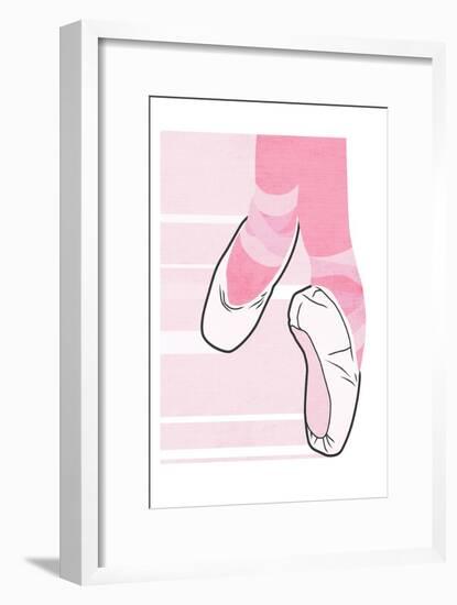 Dancing Slippers-Enrique Rodriguez Jr.-Framed Art Print