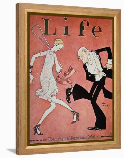 Dancing the Charleston During the 'Roaring Twenties', Cover of Life Magazine, 18th February, 1928-null-Framed Premier Image Canvas