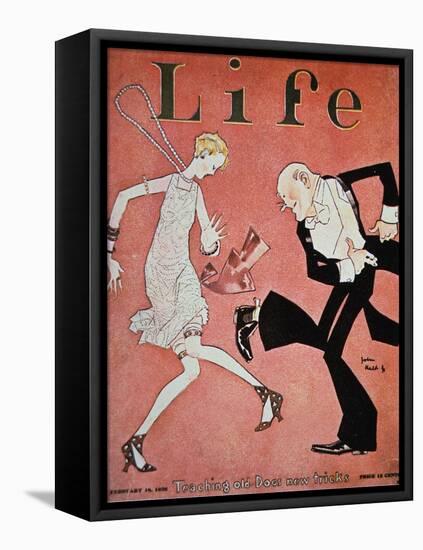 Dancing the Charleston During the 'Roaring Twenties', Cover of Life Magazine, 18th February, 1928-null-Framed Premier Image Canvas