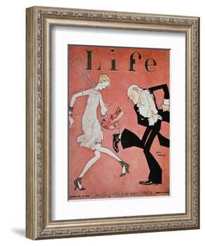 Dancing the Charleston During the 'Roaring Twenties', Cover of Life Magazine, 18th February, 1928-null-Framed Giclee Print