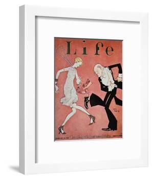 Dancing the Charleston During the 'Roaring Twenties', Cover of Life Magazine, 18th February, 1928-null-Framed Giclee Print