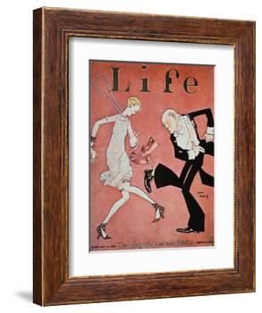 Dancing the Charleston During the 'Roaring Twenties', Cover of Life Magazine, 18th February, 1928-null-Framed Giclee Print