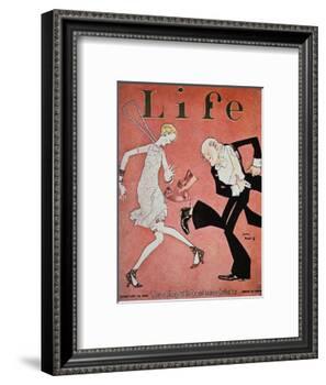 Dancing the Charleston During the 'Roaring Twenties', Cover of Life Magazine, 18th February, 1928-null-Framed Giclee Print