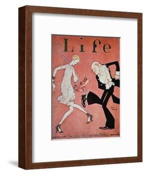 Dancing the Charleston During the 'Roaring Twenties', Cover of Life Magazine, 18th February, 1928-null-Framed Giclee Print