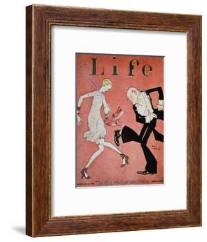Dancing the Charleston During the 'Roaring Twenties', Cover of Life Magazine, 18th February, 1928-null-Framed Giclee Print