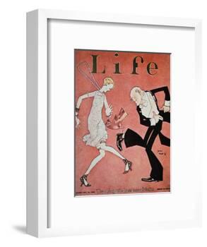 Dancing the Charleston During the 'Roaring Twenties', Cover of Life Magazine, 18th February, 1928-null-Framed Giclee Print