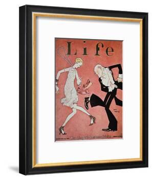 Dancing the Charleston During the 'Roaring Twenties', Cover of Life Magazine, 18th February, 1928-null-Framed Giclee Print