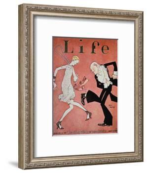 Dancing the Charleston During the 'Roaring Twenties', Cover of Life Magazine, 18th February, 1928-null-Framed Giclee Print