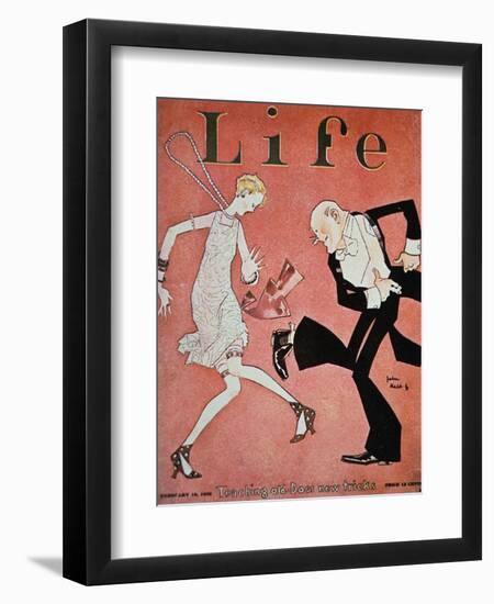 Dancing the Charleston During the 'Roaring Twenties', Cover of Life Magazine, 18th February, 1928--Framed Giclee Print