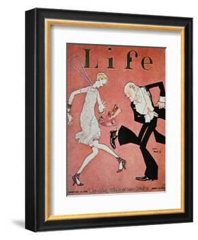 Dancing the Charleston During the 'Roaring Twenties', Cover of Life Magazine, 18th February, 1928-null-Framed Giclee Print
