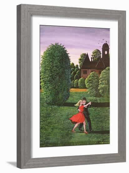 Dancing the Fandango, 1982-Liz Wright-Framed Giclee Print