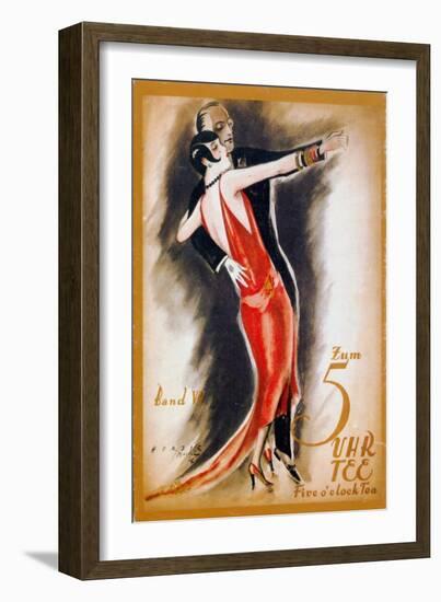 Dancing The Tango-null-Framed Giclee Print
