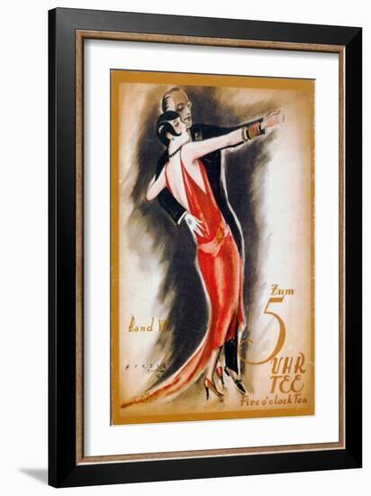 Dancing The Tango-null-Framed Giclee Print