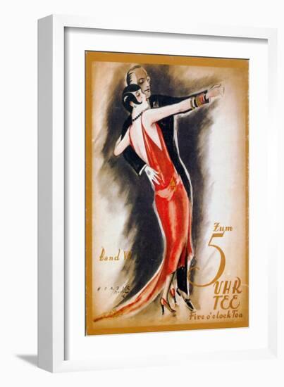 Dancing The Tango-null-Framed Giclee Print