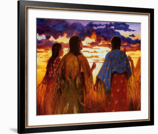 Dancing 'Til Dawn-Marianne Millar-Framed Art Print