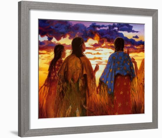 Dancing 'Til Dawn-Marianne Millar-Framed Art Print