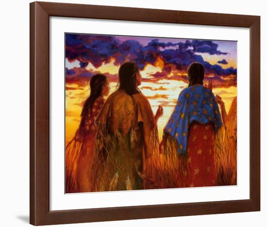 Dancing 'Til Dawn-Marianne Millar-Framed Art Print