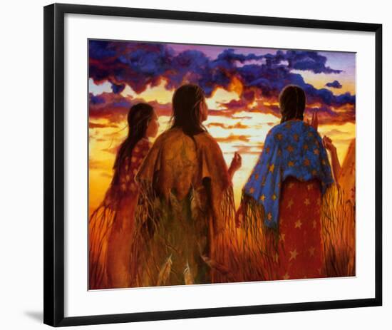 Dancing 'Til Dawn-Marianne Millar-Framed Art Print