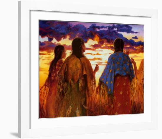 Dancing 'Til Dawn-Marianne Millar-Framed Art Print