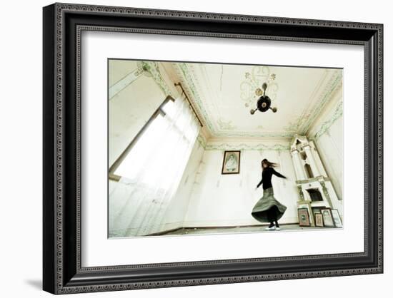 Dancing Time-null-Framed Art Print