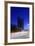 Dancing Towers, Office Building and Commercial Building at the Reeperbahn in the Evening-Axel Schmies-Framed Photographic Print
