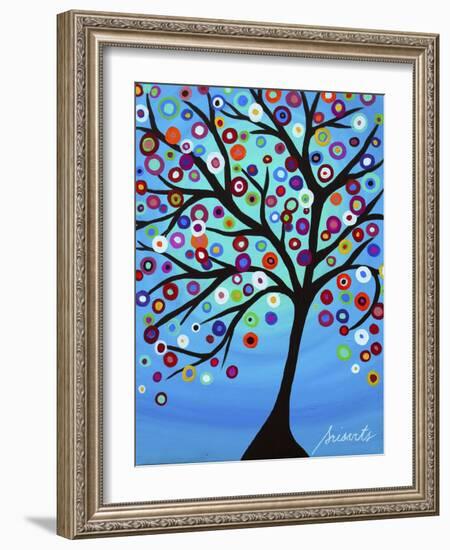 Dancing Tree Of Life-Prisarts-Framed Giclee Print