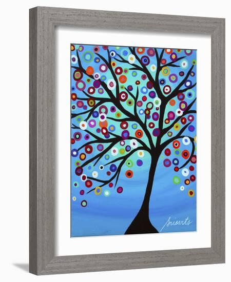 Dancing Tree Of Life-Prisarts-Framed Giclee Print